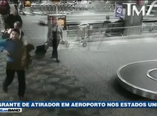 Vídeo mostra atirador agindo em aeroporto nos EUA