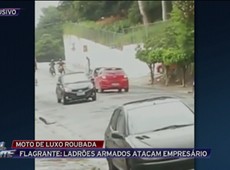 SP: Ladrões roubam moto de luxo na Zona Sul