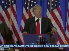 Trump critica vazamento de dossiê com falsas denúncias