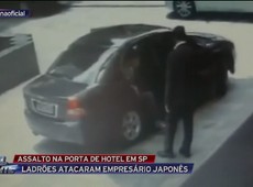 SP: Empresário japonês é assaltado na porta de hotel