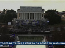 Eleitores vão a Washington para a posse de Trump