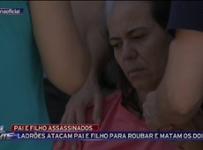 Pai e filho são assassinados após tentativa de sequestro