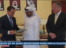 João Doria vai aos Emirados Árabes para buscar investidores