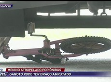 Menino é atropelado por ônibus no Jaçanã