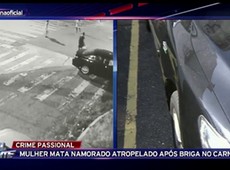 Carro de mulher que atropelou namorado passará por perícia