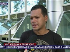 Homem espera mulher chegar em casa para matá-la