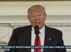 Trump quer aumentar gastos com forças armadas