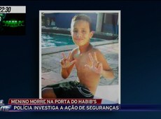 Menino morre na porta do Habib's