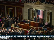 Tom conciliador do discurso de Trump agrada Wall Street