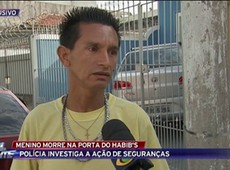 Pai de jovem morto na frente do Habib's pedia cuidado