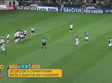 Corinthians bate Santos em Itaquera com 1x0