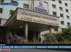 Santa casa de Belo Horizonte ameaça reduzir internações
