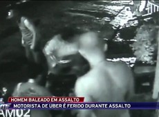 Motorista de Uber é ferido durante assalto