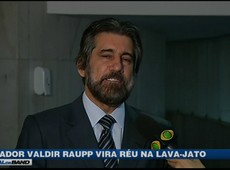 Senador Valdir Raupp vira réu na Lava Jato