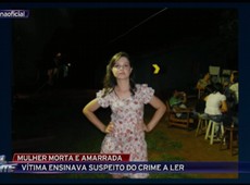 Mulher é encontrada morta e acorrentada