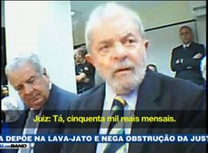 Lula presta depoimento como réu na Lava Jato