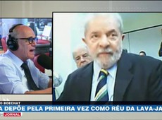 Boechat: depoimento de Lula parecia um discurso político