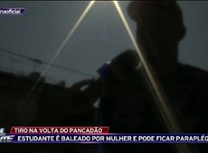 Estudante baleado pode ficar paraplégico