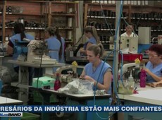 Empresários da indústria estão mais confiantes na economia