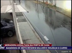MG: Moradora é assaltada na porta de casa