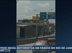RJ: Tiroteio deixa motoristas em pânico