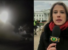 Americanos protestam contra ação militar na Síria