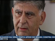Embaixador da Síria tenta apoio do Brasil contra os EUA