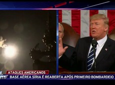 Base aérea da Síria é reaberta após primeiro bombardeio