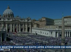 Vaticano mantém visita de Papa ao Egito após atentados