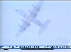 EUA lançam a mais poderosa bomba não nuclear no Afeganistão