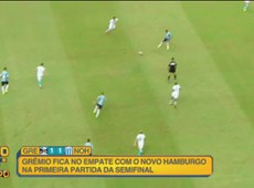 Grêmio empata em 1 a 1 com Novo Hamburgo