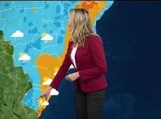 Ar seco deixa o tempo aberto no Centro-Sul do país