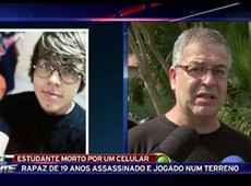 Velado jovem morto em roubo de celular em São Vicente
