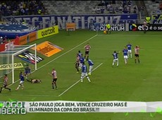 São Paulo joga bem, vence o Cruzeiro, mas é eliminado