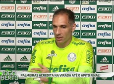 Verdão treina com portões fechados para a imprensa