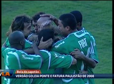 Verdão goleia Ponte e fatura Paulistão de 2008