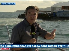 Travessia para Ilhabela pode durar até 7 horas