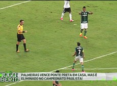 Verdão vence Ponte Preta, mas é eliminado no Paulista