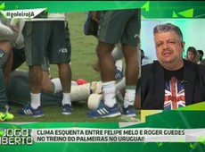 Héverton sobre clima no Verdão: passou dos limites