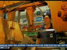 Reforma prevê mudanças nas relações trabalhistas