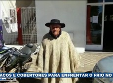 Onda de frio chega ao Sul do país