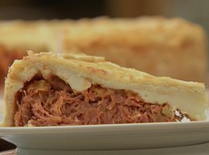 Torta de carne seca