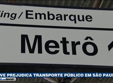 Greve prejudica transporte público em São Paulo