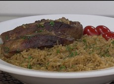 Arroz com Costelinha Suína