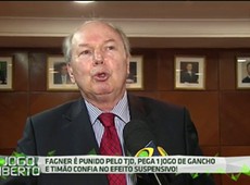 Fagner é punido pelo TJD e Timão confia no efeito suspensivo