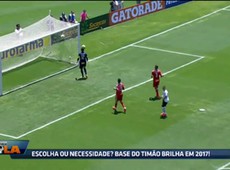 Garotos da base brilham na temporada do Corinthians