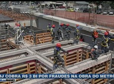 RJ: MP cobra R$ 3 bilhões por fraudes na obra do metrô