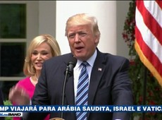 Trump anuncia primeira viagem ao exterior como presidente