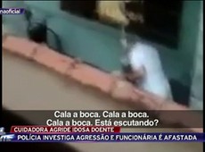 Cuidadora agride idosa doente