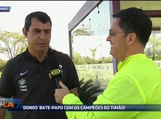 Carille relembra o dia em que assumiu elenco alvinegro